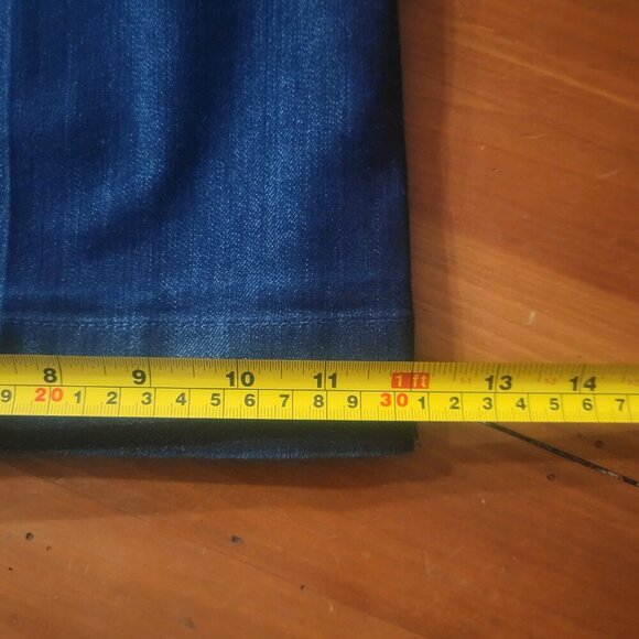 David Kahn Women's Dress Wide Leg Flare Jeans Dark Wash - Size - Picture 14 of 14